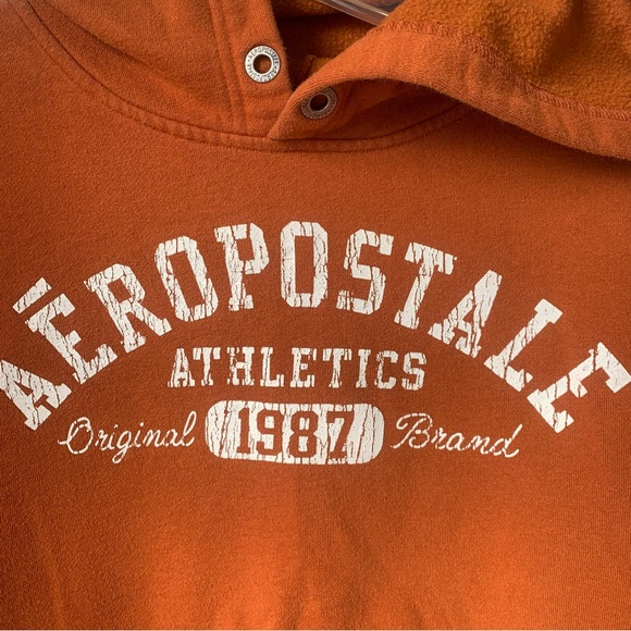 Aeropostale Other - Aeropostale Orange/Rust colored Hoodie with kangaroo pockets and no string